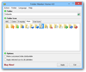 Folder Marker Home screenshot