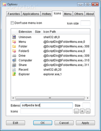 Folder Menu screenshot 2