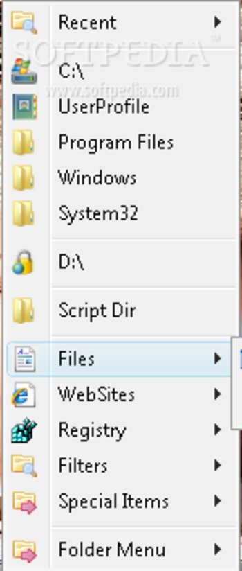 Folder Menu screenshot 4