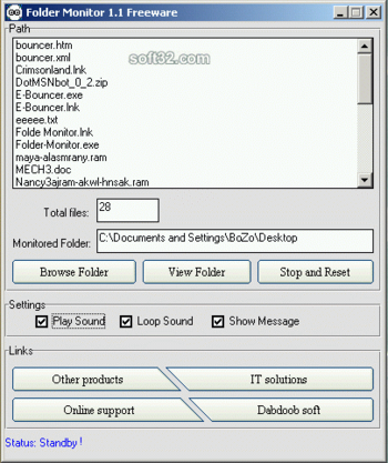 Folder Monitor screenshot 3