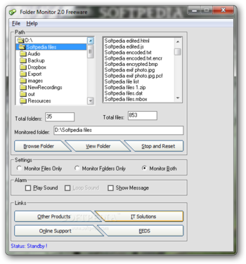 Folder Monitor screenshot