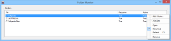 Folder Monitor screenshot
