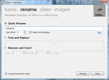 Folder Organiser Portable screenshot