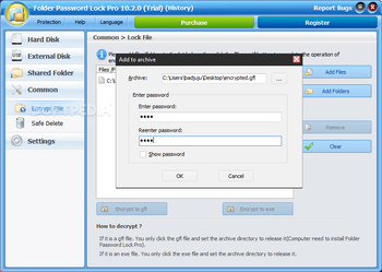 Folder Password Lock Pro screenshot 5