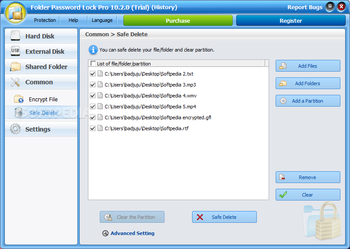 Folder Password Lock Pro screenshot 6