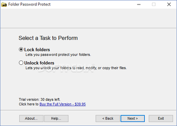 Folder Password Protect screenshot