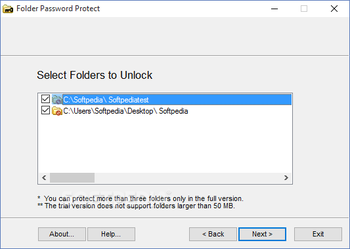 Folder Password Protect screenshot 4