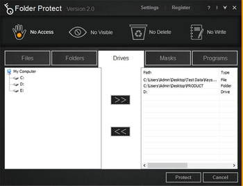 Folder Protect screenshot 3