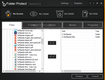 Folder Protect screenshot 2