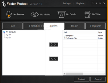 Folder Protect screenshot 3