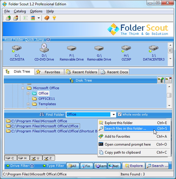 Folder Scout Standard screenshot