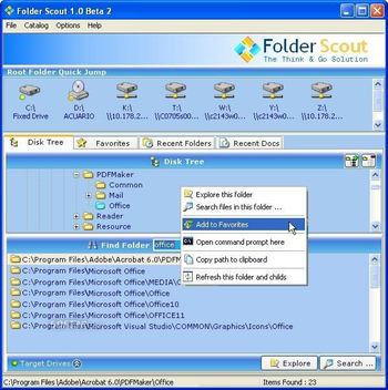 Folder Scout Standard screenshot 2
