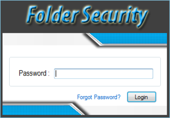 Folder Security screenshot