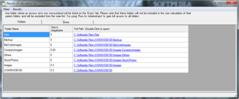 Folder Size Calculator screenshot 2