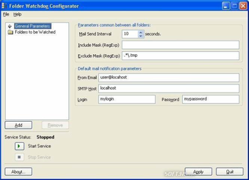Folder Watchdog Service screenshot 2