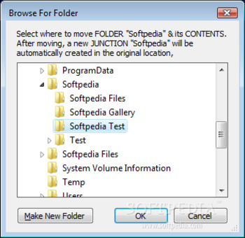 Folder2Junction screenshot 2