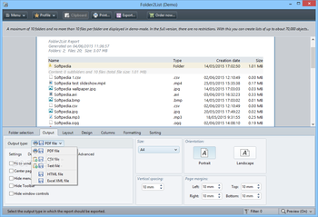 Folder2List screenshot 3