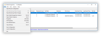 FolderChangesView screenshot 2
