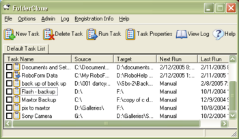 FolderClone Standard Edition screenshot