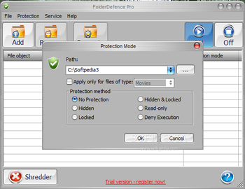 FolderDefence Pro screenshot 2