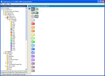 FolderIcons screenshot