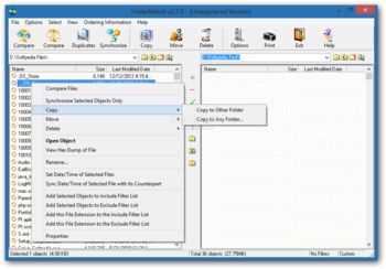 FolderMatch screenshot