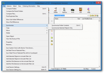 FolderMatch screenshot 2