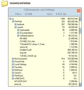 FolderNavigator screenshot