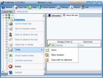 FolderSize screenshot 2