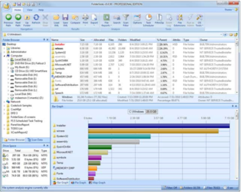 FolderSizes screenshot