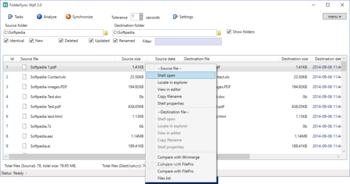 FolderSync screenshot 2