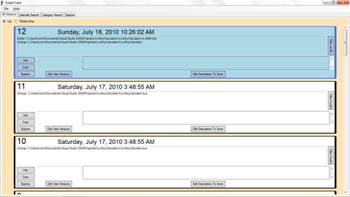 FolderTrack screenshot