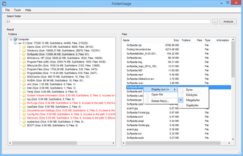 FolderUsage screenshot 2