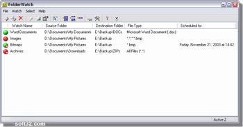 FolderWatch screenshot 2