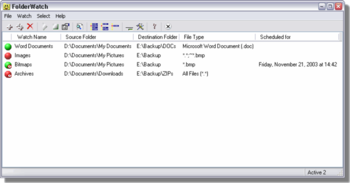 FolderWatch screenshot 3