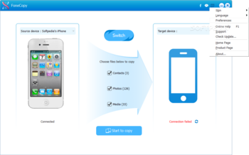 FoneCopy screenshot 2