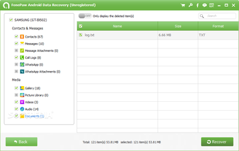 FonePaw Android Data Recovery screenshot 6