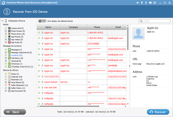 FonePaw iPhone Data Recovery screenshot 5