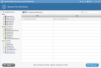 FonePaw iPhone Data Recovery screenshot 9