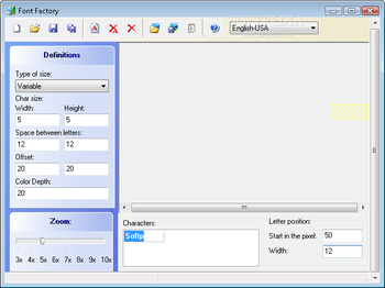 Font Factory screenshot