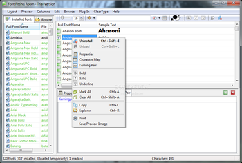 Font Fitting Room screenshot 3
