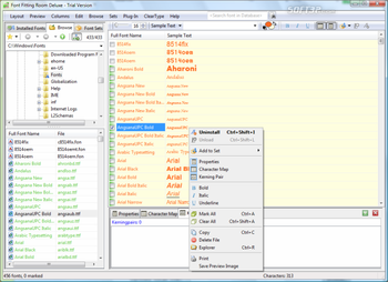 Font Fitting Room Deluxe screenshot 6