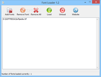 Font Loader screenshot