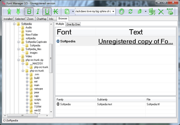 Font Manager screenshot 4