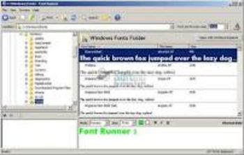 Font Runner  screenshot