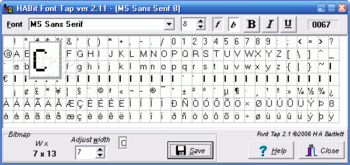 Font Tap screenshot