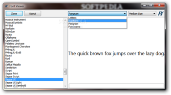 Font Viewer screenshot 2