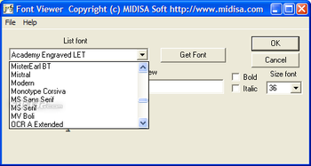 Font Viewer screenshot 2