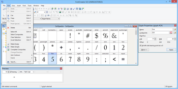 FontCreator screenshot 3