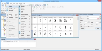 FontCreator screenshot 4